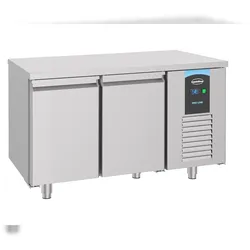 CombiSteel Gastro Kühltisch Kühltheke -2/+8°C 2 Türen 1/1GN 1400x700x850mm