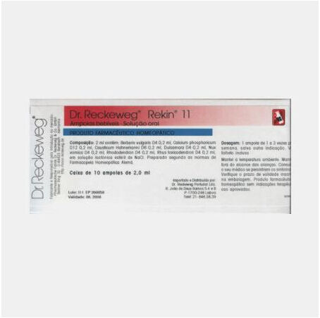 DR. RECKEWEG REKIN 11 10 AMPOLAS