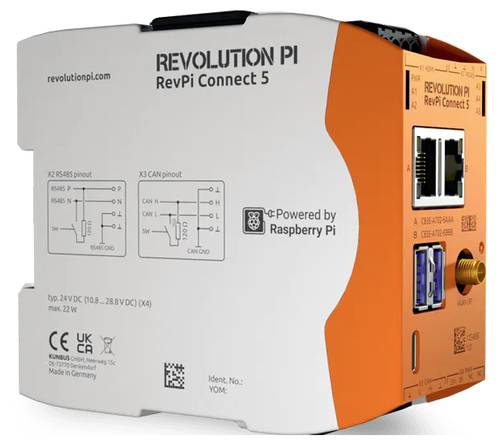 Revolution Pi by Kunbus RevPi Connect 5 100418 SPS-Erweiterungsmodul 24 V/DC