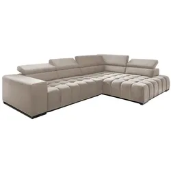 Exxpo by Gala Ecksofa mit Funktion Elias Stoff Beige