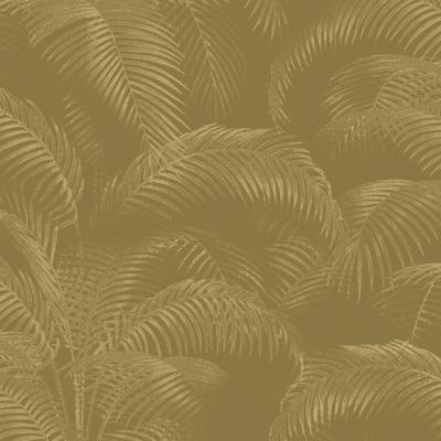 Vliestapete SUPERFRESCO EASY "Palmen Ocker", gelb (ocker), B:0,53m L:10m, Vlies, Tapeten, floral