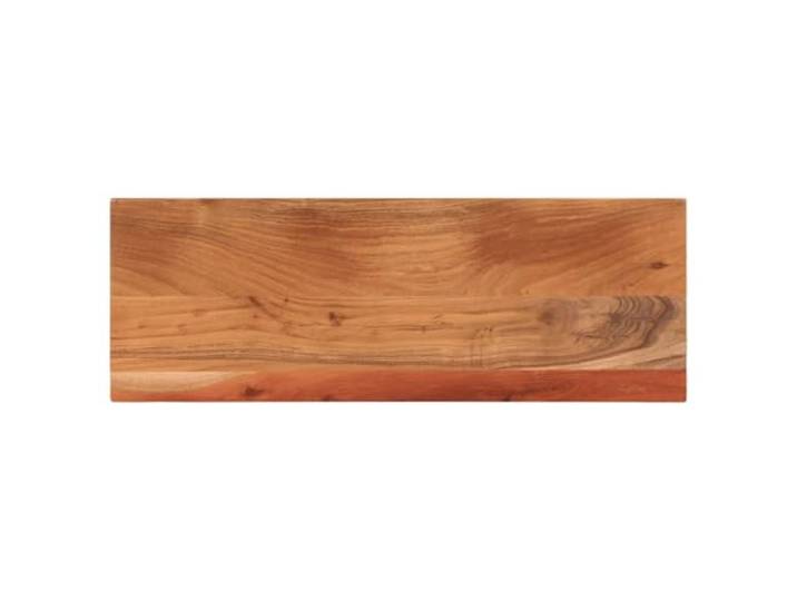 Favemtsl Tischplatte 70x40x3,8 cm Rechteckig Akazie Massivholz Vielseitige Ersatzplatte für Stehtisch oder Beistelltisch in Küche und Essbereich, individuelle natürliche Holzmaserung.
