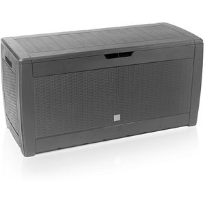 CASARIA Gartenbox Rato 108647, aus Kunststoff, 119 x 48 x 60cm, 310 Liter, grau