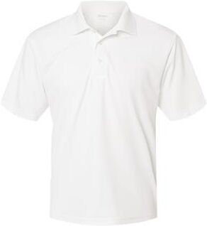 Paragon 500 Men's Sebring Performance Polo Shirt in White size 3XL   Microfiber polyester SM0500