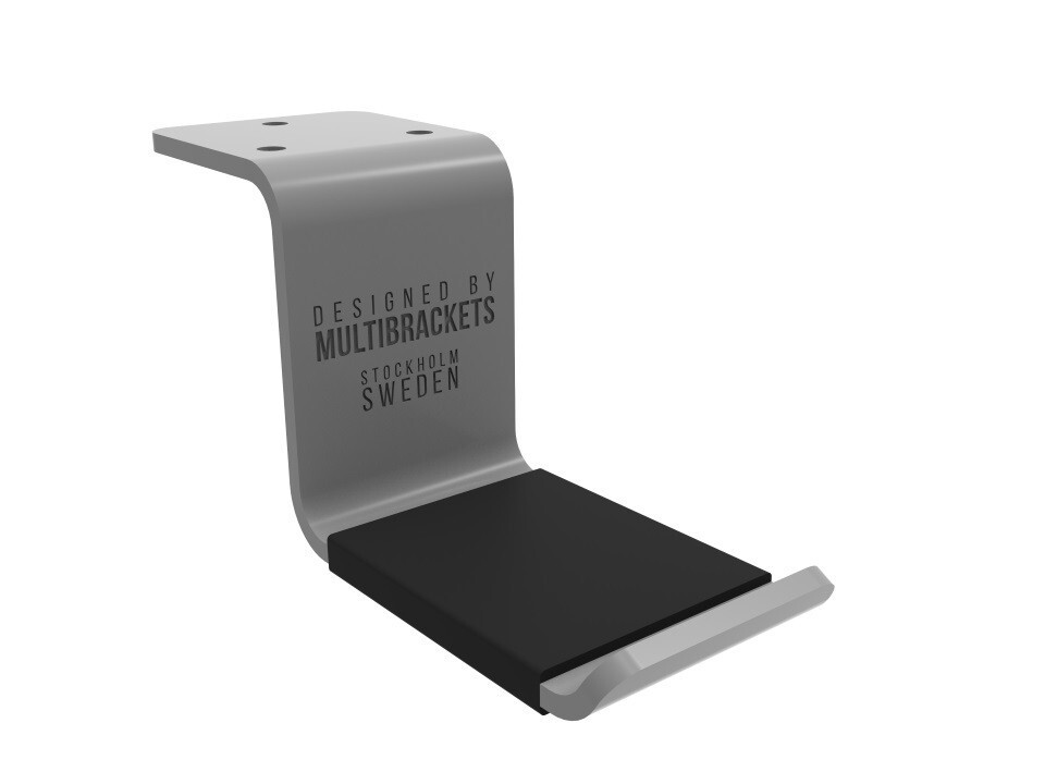 Multibrackets 2043 Hoofdtelefoonhouder Aluminium Zilverkleurig