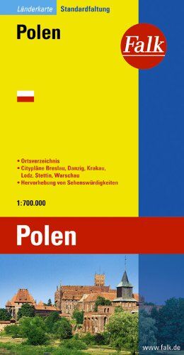 Falk Länderkarte Polen 1:750 000 - Preis vom 17.10.2026 19:25:27 h