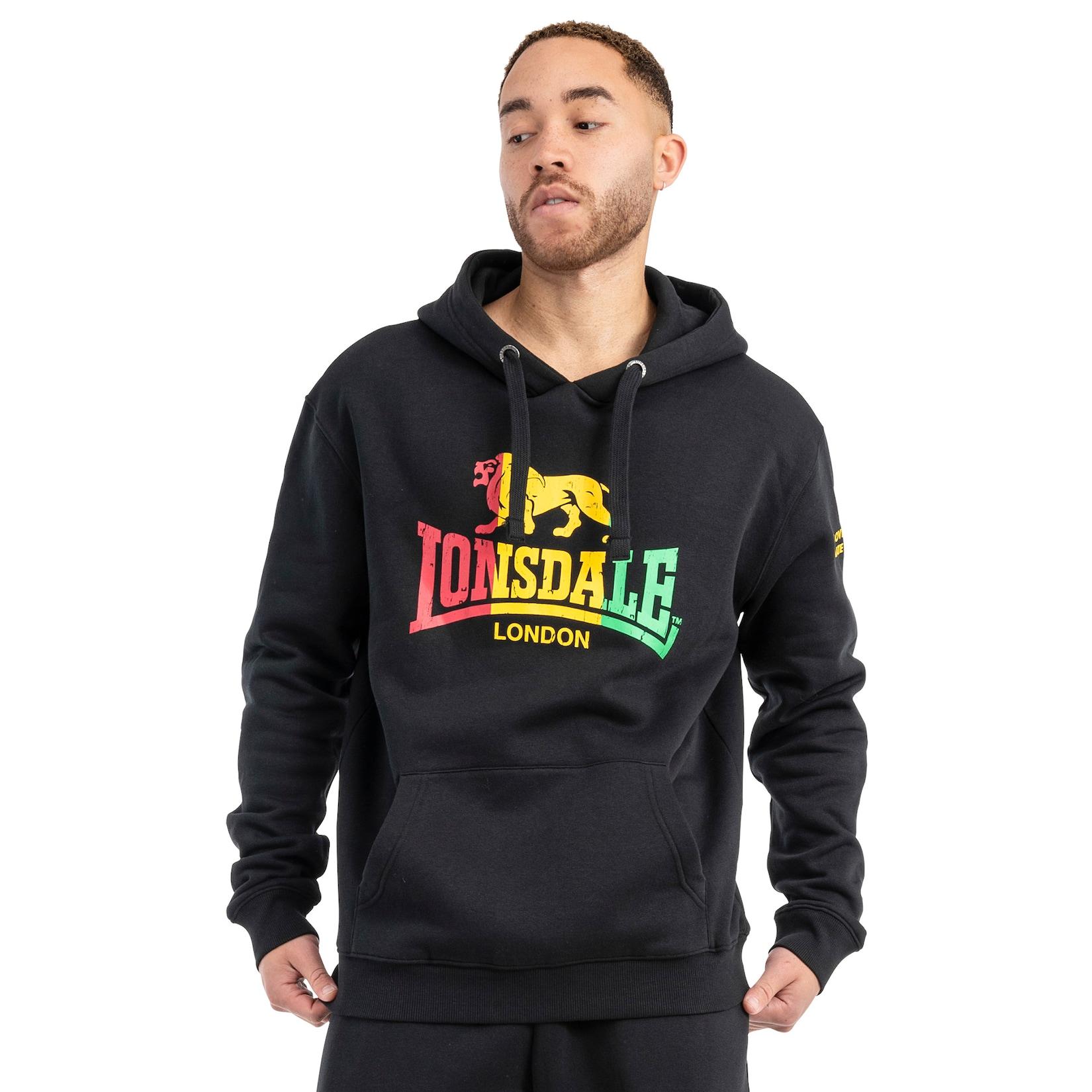 Lonsdale Herren Kapuzensweatshirt normale Passform SOUNDS