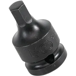 BGS 5485-9 Kraft Biteinsatz Innensechskant 9mm HX9 Länge 42mm Antrieb 12,5mm (1/2")