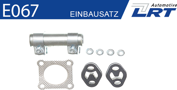 Lrt Montagesatz, Katalysator E067 Für Vw
