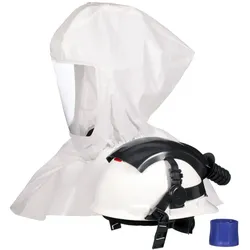 3M Versaflo Premuim-Leichthaube S605, Innenkragen, Adapter zur Anbringung an einen Schutzhelm, S-960 und 3M Helm G3001, S-665