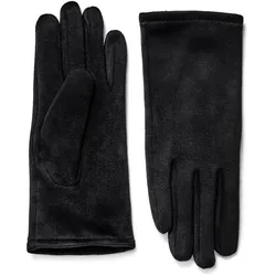 Tchibo - Handschuhe in Velourlederoptik - Damen - Gr. 7 - schwarz
