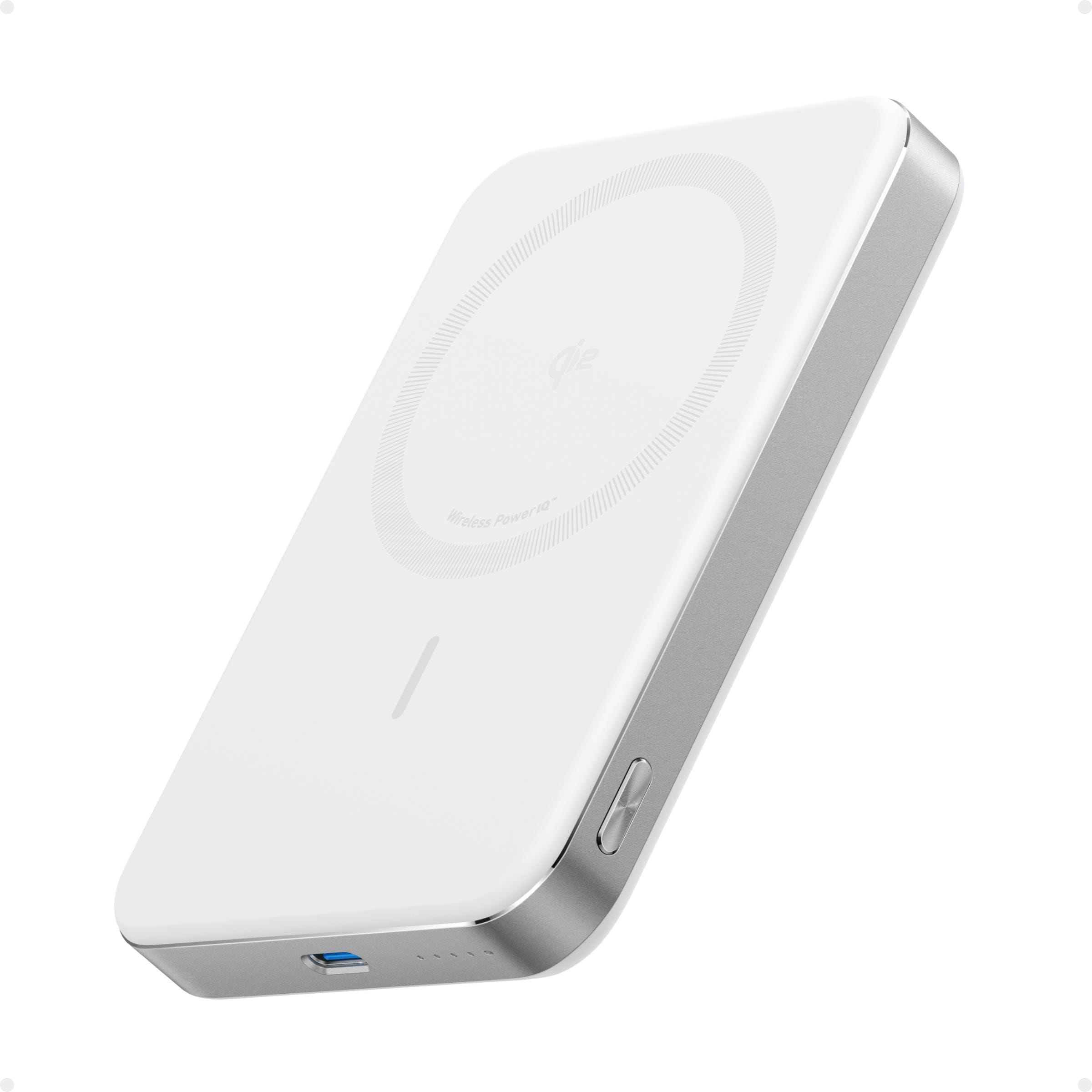 Anker MagGo Powerbank 10.000mAh, Slim; wireless; weiß A1664H21