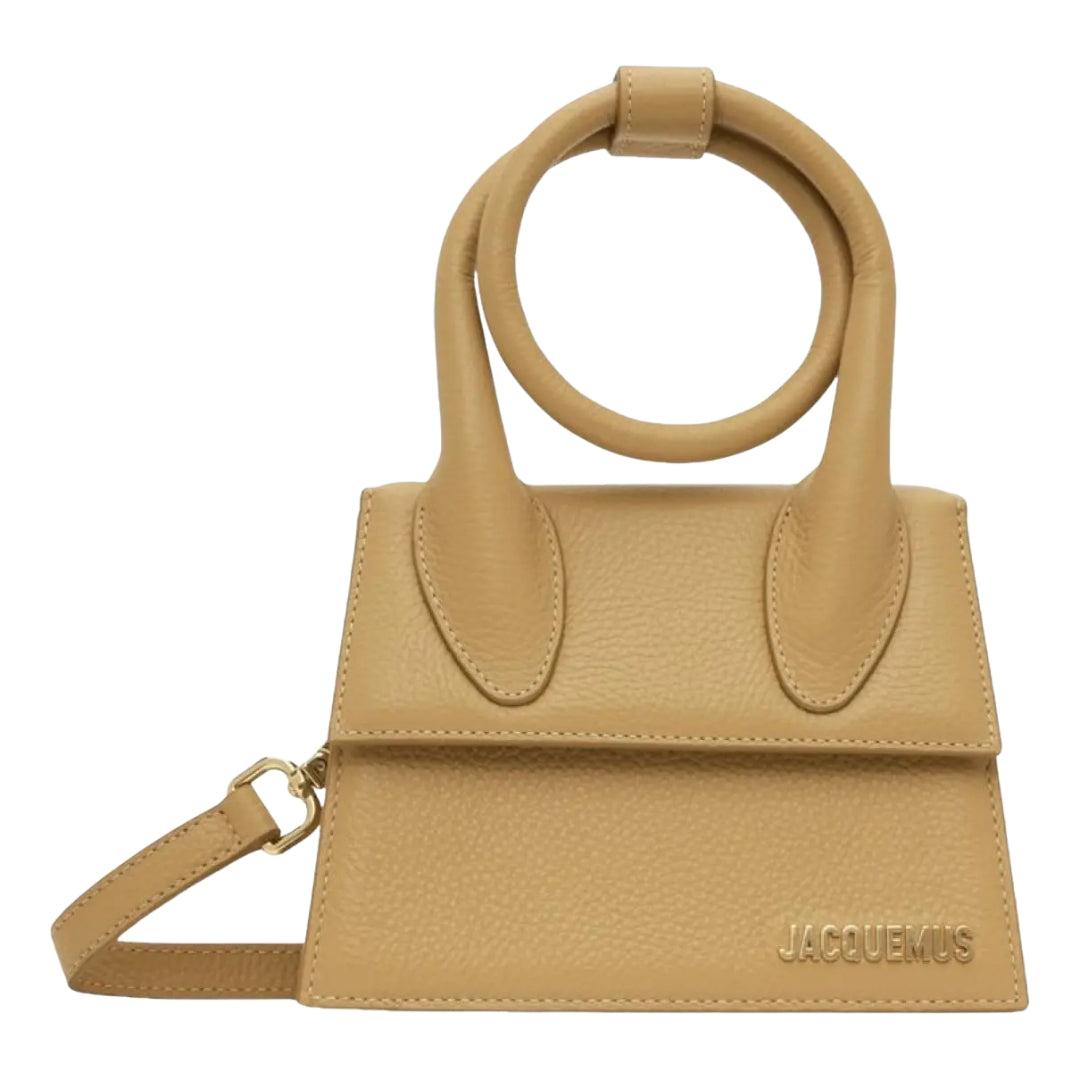 Jacquemus Le Chiquito Noeud Tasche - Nude