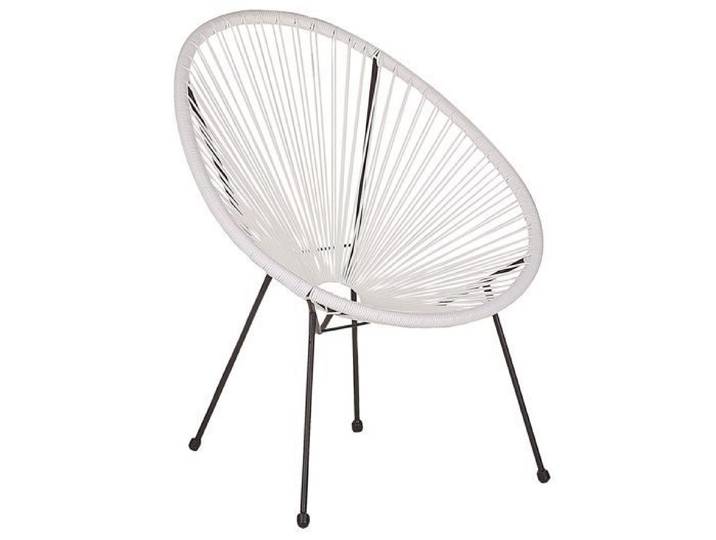 Chaise de jardin blanche ACAPULCO II