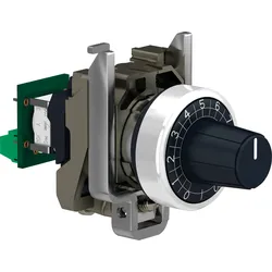 XB4BD912R1K - Potentiometer, Komplettgerät mit 1 kOhm-Widerstand, Metall