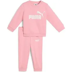 PUMA Kinder Anzug MINICATS ESS Crew Set FL INF, Größe 92 in Pink Pink