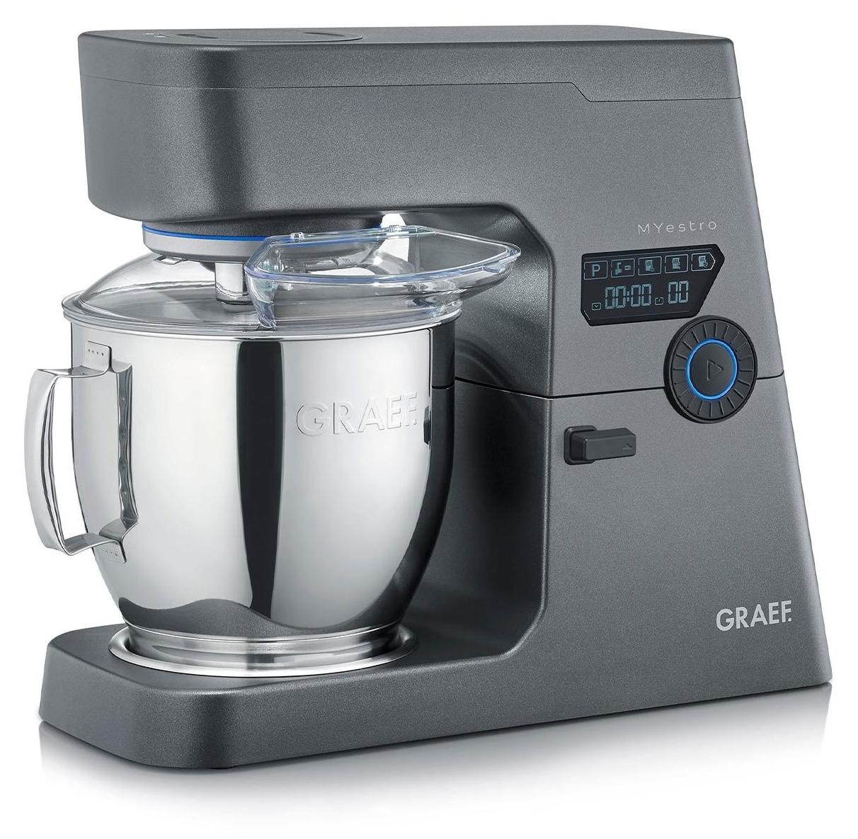 Graef CHEF'S LINE, Kochmixer, 7 l, Pulsfunktion, 800 W, Grau
