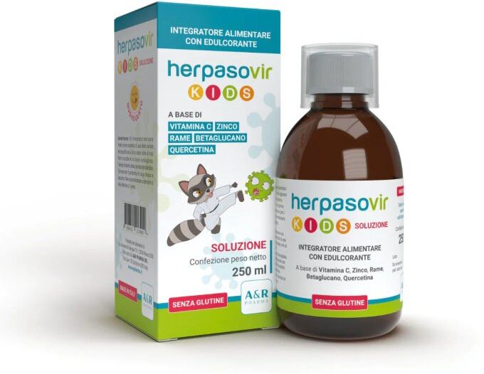 A&R PHARMA Srl Herpasovir Kids Soluzione, 250 ml