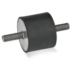 Gummipuffer, Edelstahl (451-30-40-M8-SS-55)