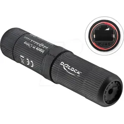 DELOCK 90780 - Kabelverbinder, Cat.6, Bayonettverschluss, IP68