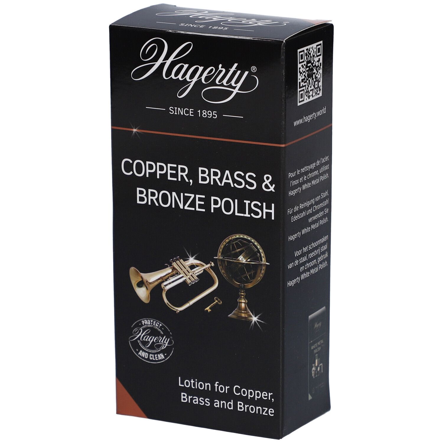 Hagerty Copper Brass Bronze Polish Fl 250 ml Creme