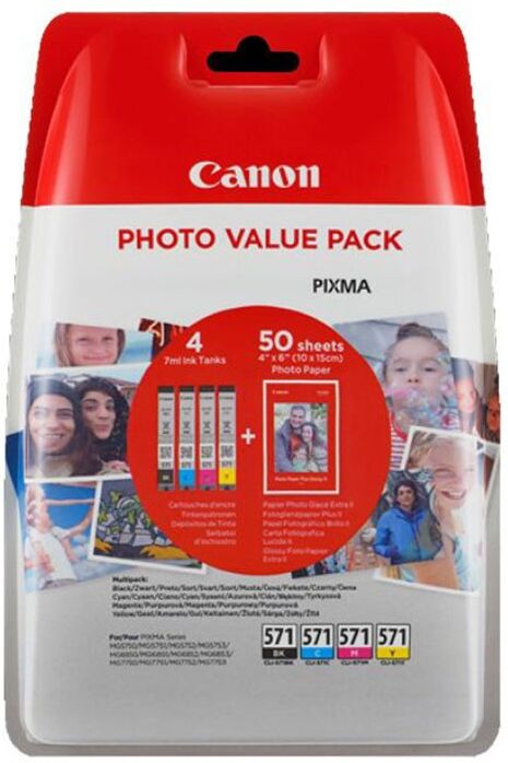 TINTEIRO CANON CLI-571 PACK