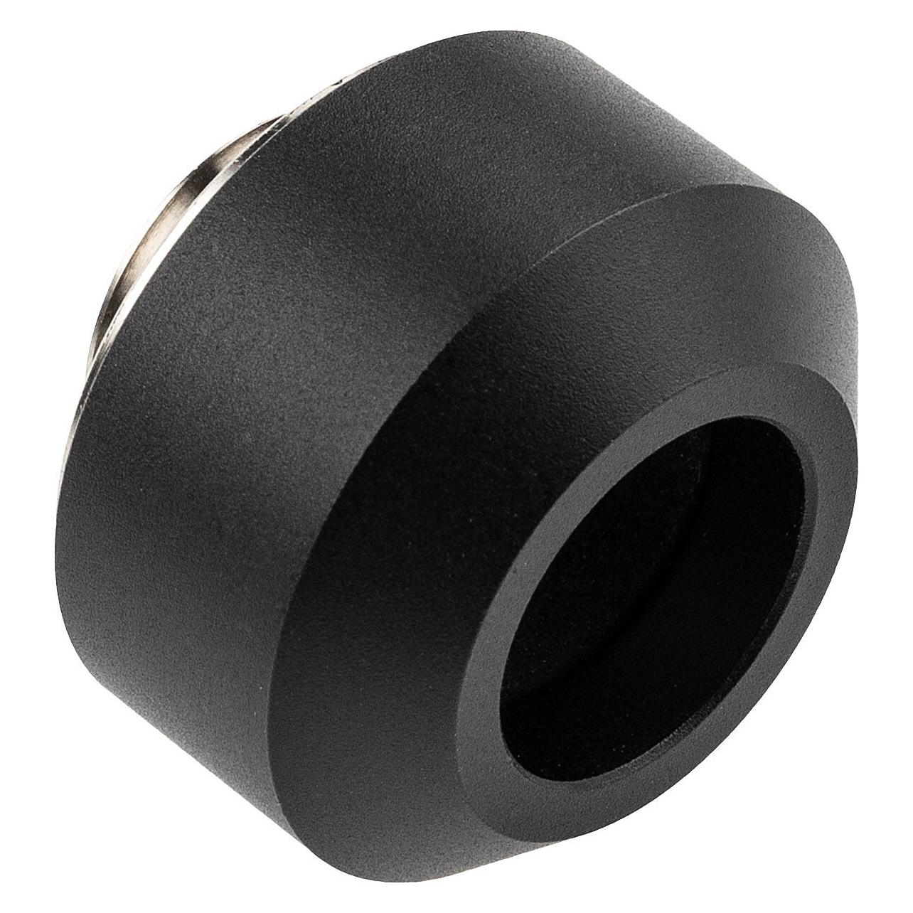 Optimus Hardtube Fitting, 12 mm - schwarz (OP-FIT-HARD-12MM-BLACK-SINGEL)