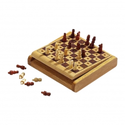 Chess - Schachspiel - Steckspiel - klein - Breite 12 cm 241946