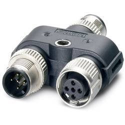 Phoenix Contact 1438079 Sensor-/Aktor-Verteiler und Adapter M12 Adapter, Y-Form Polzahl Sensoren: 5 5 St. Piece