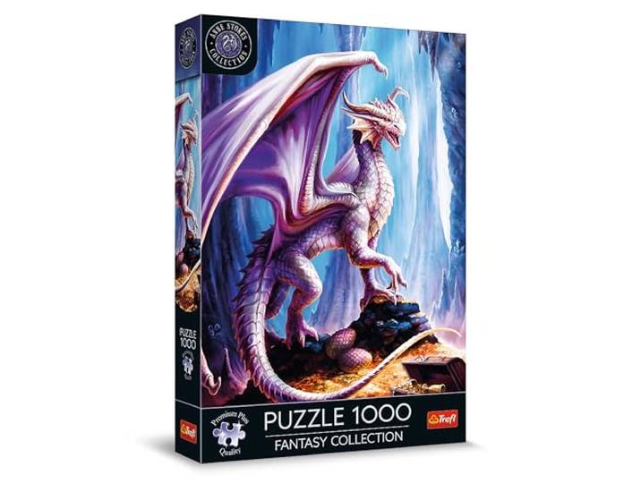Trefl - Puzzels 1000 Stukjes, De bewaker van de schat, Premium Plus