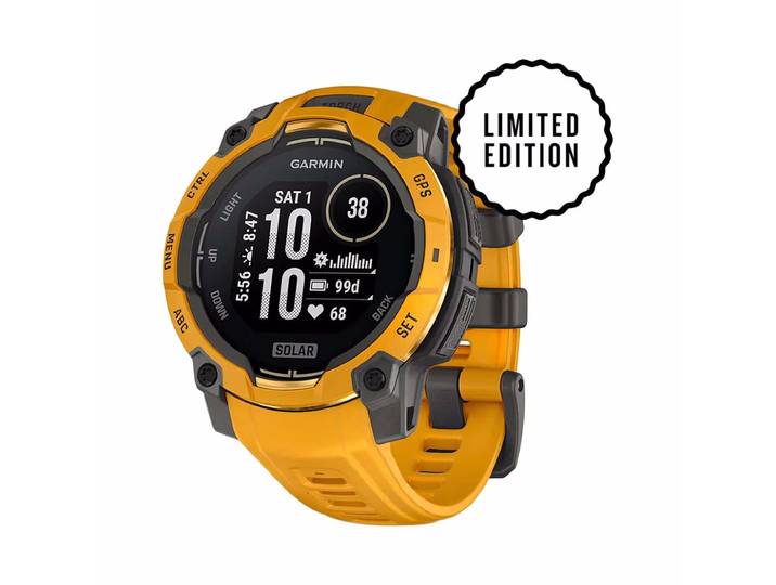 Garmin Instinct® 3 Solar - 50 mm Grau/Sunburst Garmin Instinct – orange