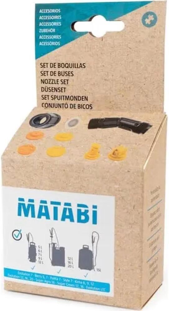 Kit De Accesorios Matabi Para Jardín, Piscina Y Playa Amarillo Talla Única Unisex