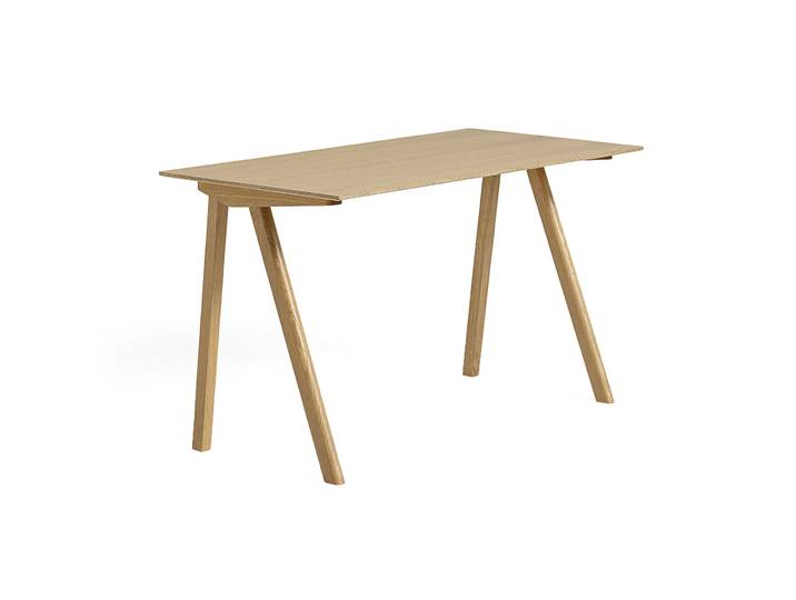 HAY CPH90 2.0 Schreibtisch 65x130 cm Lacquered oak-oak Furnier