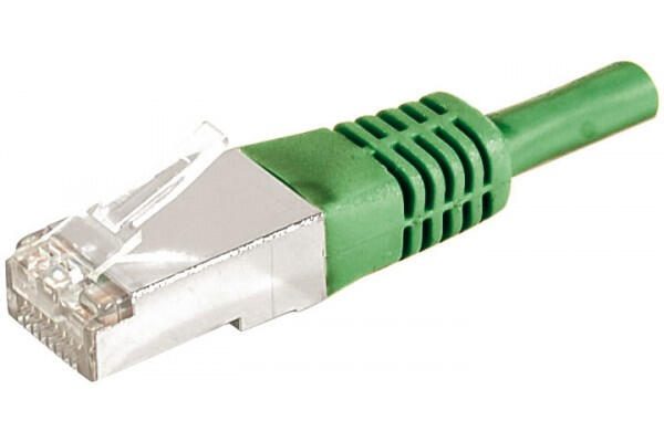 Dexlan Patchkabel Cat. 6A, F/UTP, grün, 0,3 m 859546