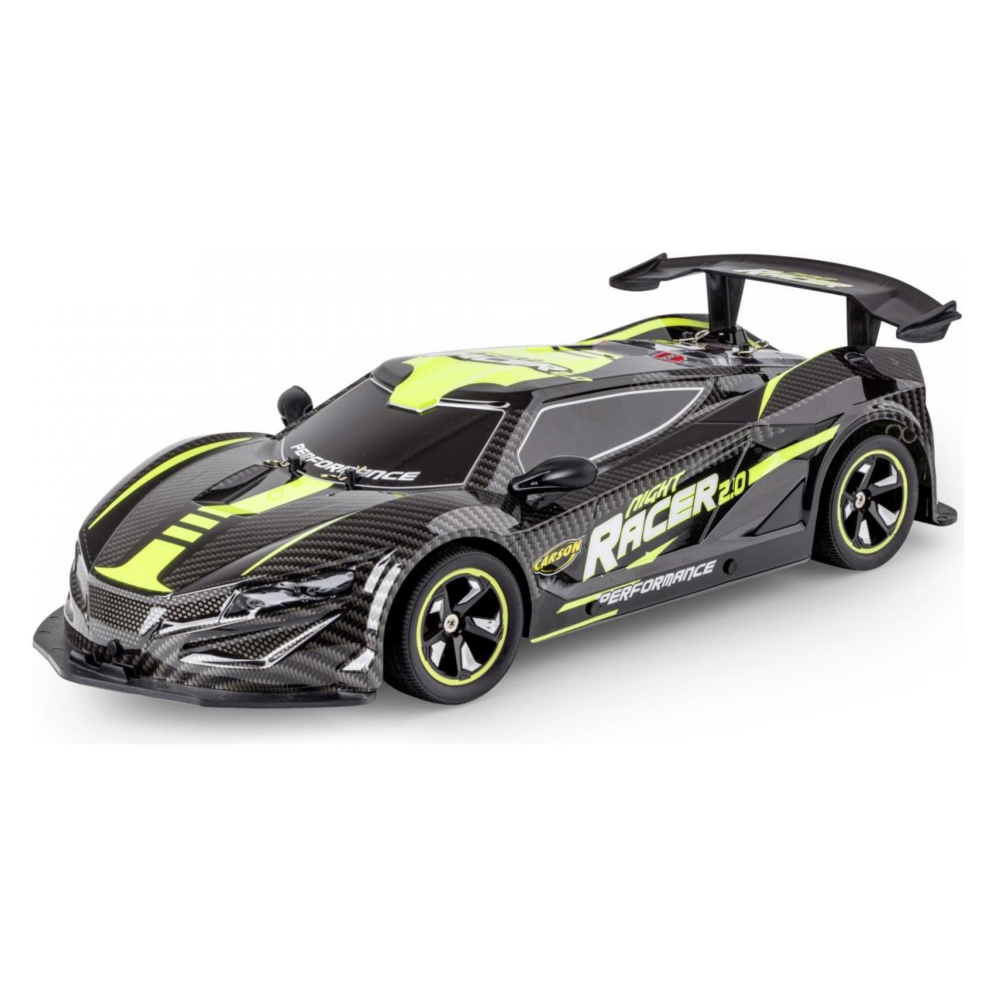 Carson 1:10 Night Racer 2.0 2.4G 100% RTR gelb (RTR Ready-to-Run) (500404249)