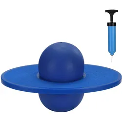 Relaxdays - Pogo Ball für Kinder bis 100 kg, Blau