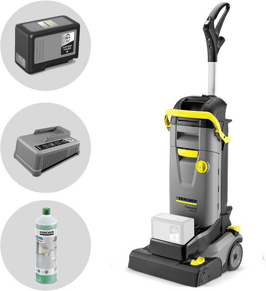 Karcher Kärcher Pro BR 30/4 C BP Pack  Bodenreinigungsmaschine 3-in-1: wäscht, trocknet und saugt
