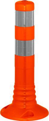 Sperrpfosten Flexipfosten, selbstaufrichtend, H 450 mm, orange-reflex
