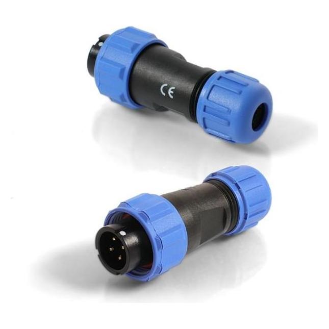 Quwireless QPSP4 - QuPS4 - Aussensteckdose & Stecker - 4-poliges Set (Pin und Eingang/Ausgang) (Netzwerk Zubehör) (QPSP4)