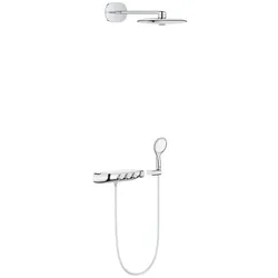 Grohe, Duschsystem, Du-syst RAINSHOWER Sys SMARTCONTRO Duo 360, mit Thermostatbatterie chrom