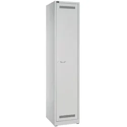 Bisley Light Garderobenspind 1x 40 cm Abteil grau, 40x185x50 cm