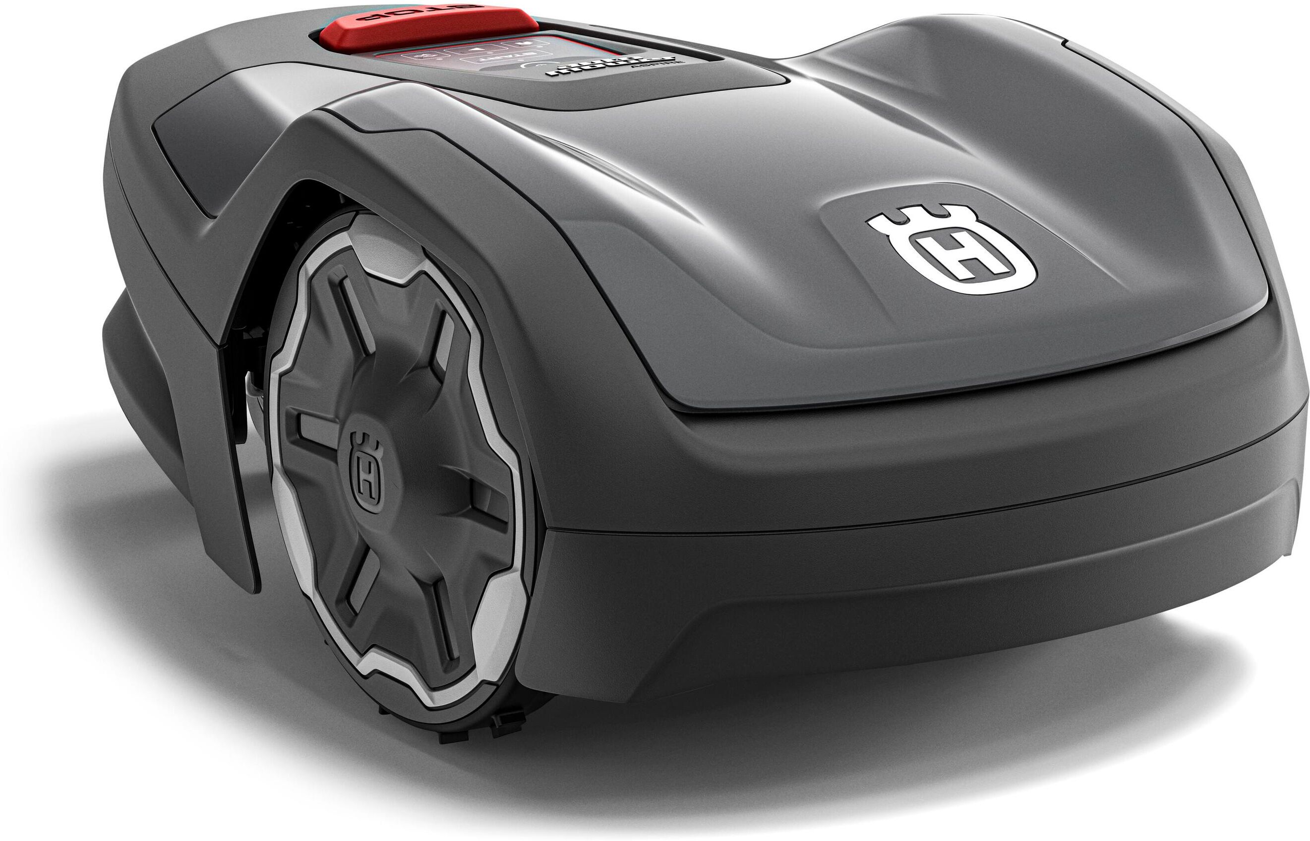 Rasenmähroboter HUSQVARNA "Automower Aspire R4, 400 m²", anthrazit, B:33cm H:22cm T:55cm, Rasenmähroboter, Rasenmähroboter, Kompakter Rasenmähroboter anthrazit Einheitsgröße