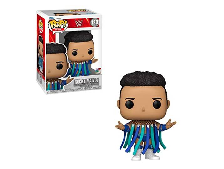 Funko POP! - WWE - Rocky Maivia - Metallic - Vinyl Figuur