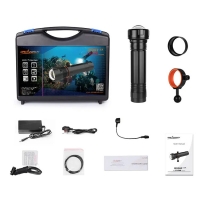 OrcaTorch - D950V 2.0 - 10.500 Lumen - Foto- und Videolampe #