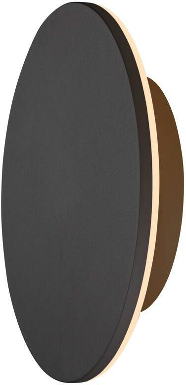 Slv D-Ring M, Wandleuchte, Phase, 2700/3000k, Phase, Ip65, Schwarz - Wand- Und Deckenleuchten