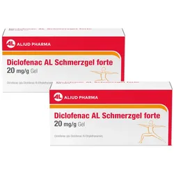 Diclofenac AL forte Doppelpack 2X150 g Gel