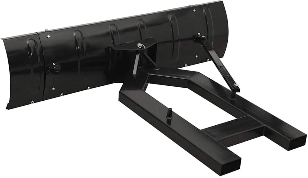 vidaXL Chasse-neige pour chariot élévateur 150x38 cm Noir