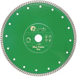 Fortis, Sägeblatt, Diamant Trennscheibe Slim Turbo Pro 180 mm mit Turbosegment