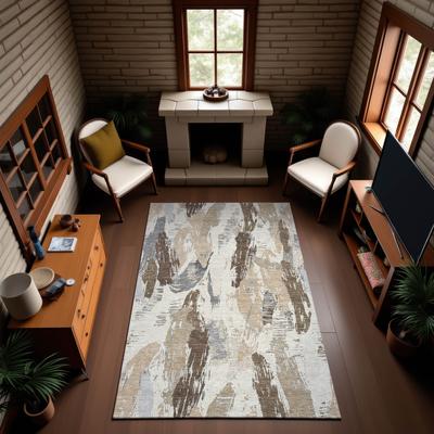 Addison Rugs Premium Washable Super Soft Contemporary Strokes Mayfield Rug