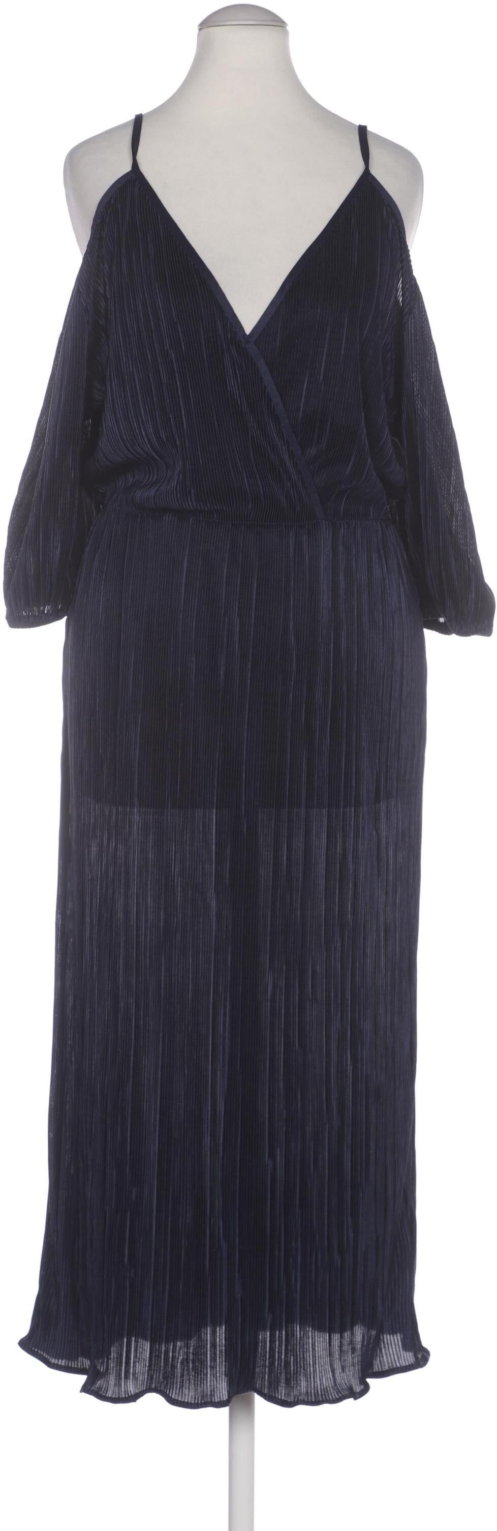 asos Damen Kleid, Marineblau, Gr. EU 38, Synthetik - Second Hand